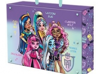 Teczka z rczk A4, XL 33 x 24,8 x 9 cm MONSTER HIGH