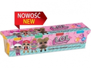 Masa plastyczna L.O.L 4 szt x 100 g  Nnowość