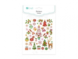 NAKLEJKI - KOLOROWE �WI�TA, 43 SZT. [opakowanie=5szt] BN-DLP