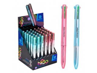 D�ugopis 4-kolorowy ASTRAPEN HOLOmania - 36 szt. display [opakowanie=36szt] (CEN+2%)