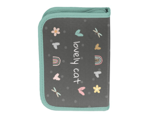 Piórnik z wyposażeniem PASO LOVELY CAT PP26CS-P001 19, 5x13x3, 5