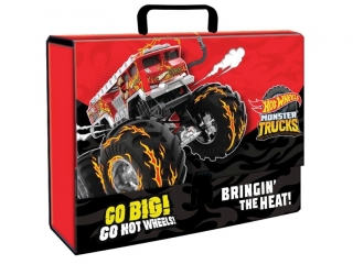 Teczka z rczk A4, XL 33 x 24,8 x 9 cm HOT WHEELS