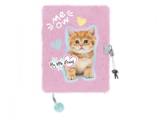 Pamitnik z kdk "wochacz" A5 96 kartek MY LITTLE FRIEND, PASTEL KITTY
