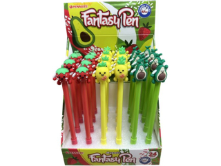 PENMATE DŁUGOPIS FANTAZYJNY FRUIT W DISPLEJU 24 SZT.