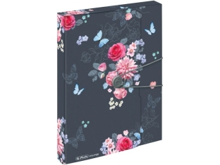 Segregator HERLITZ A4 PP 2R 2,5cm Ladylike Flowers