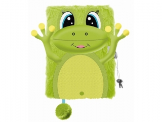 Pamitnik z kdk 3D "wochacz" A5 96 kartek MY LITTLE FRIEND, HAPPY FROG