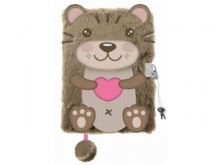 Pamitnik z kdk 3D "wochacz" A5 96 kartek MY LITTLE FRIEND, OTTER