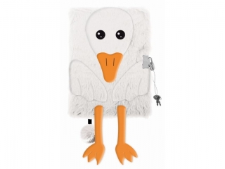 Pami�tnik z k��dk� 3D "w�ochacz" A5 96 kartek MY LITTLE FRIEND, GOOSE