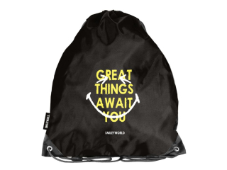 Worek PASO SMILEY - GREAT THING SM26LH-712 45x34