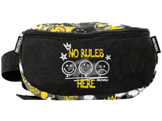 Saszetka na pas PASO SMILEY - NO RULES SM26LO-510 24x13x9