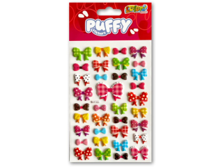 PENMATE KOLORI NAKLEJKI PUFFY SWP-304A BOWS