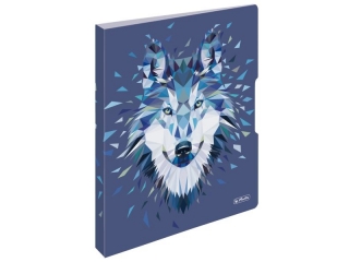 Segregator HERLITZ A4 PP 2R 2,5cm Wild animals wolf