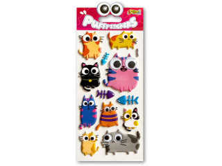 PENMATE KOLORI NAKLEJKI PUFFY SWP-2409 CAT EYES