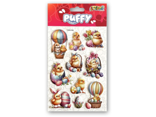 PENMATE KOLORI NAKLEJKI PUFFY PUFE-1003 EASTER III