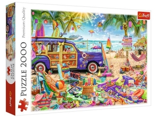 Puzzle 2000 TREFL Tropikalne wakacje