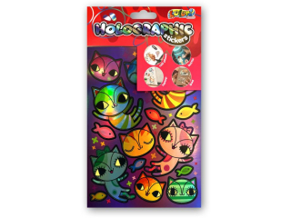 PENMATE KOLORI NAKLEJKI HOLOGRAPHIC LGS-5103 CATS