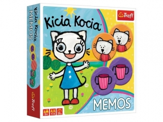 Gra TREFL Memos - Kicia kocia
