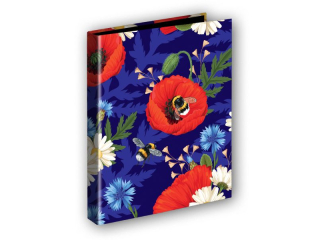 PENMATE SEGREGATOR A5/2 T 0126 KWIATY POLSKIE MAKI W FIOLECIE FOLIA MAT NIERYSUJ�CA