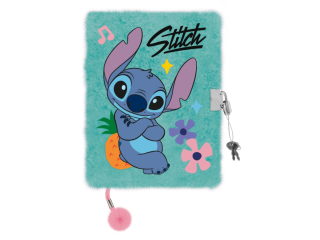 Pamiętnik z kłódką "włochacz" A5 96 kartek STITCH