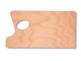 PALETA 161715 MALARSKA Z DREWNA 395x210x3
