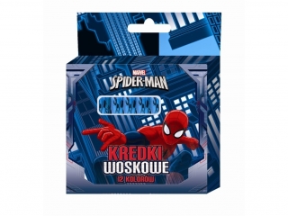 Kredki woskowe BENIAMIN 12 kolorów Spider-Man