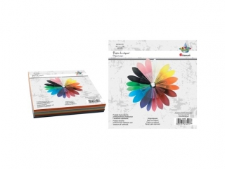 Papier do origami kwadratowy 20x20cm 14 kolor�w 100szt.