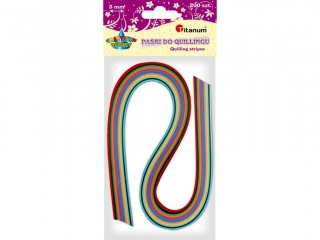 Paski do quillingu 3mm 12 kolor�w 80g 200szt.