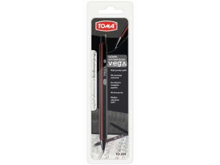 O��wek TOMA Vega 0, 9mm czerwony, komplet 1szt.