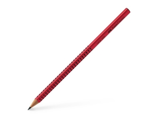 Ołówek FABER-CASTELL Grip 2001 B - czerwony
