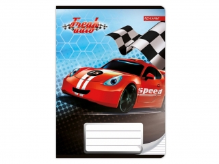 Zeszyt A5 16k. BENIAMIN Freak auto, kolorowe trzy linie