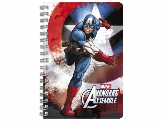 Notes spiralny A6 DERFORM Avengers