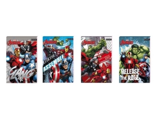 Notes A6 30k. z poddrukiem BENIAMIN Avengers