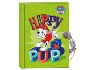 Pamiętnik z kłódką BENIAMIN Paw patrol Marshall