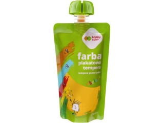 Farba plakatowa tempera, 100ml, zoty, Happy Color