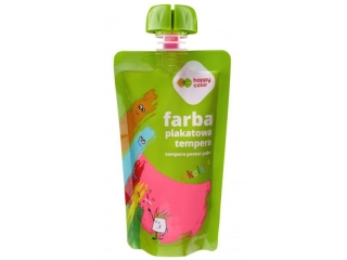 Farba plakatowa tempera, 100ml, rowy, Happy Color