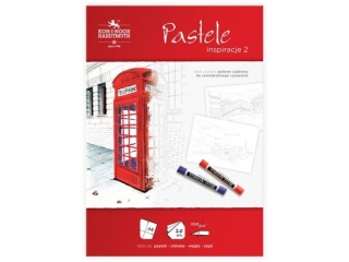 Blok inspiracje 2 KOH-I-NOOR Pastele A4, 20 ARK 220G