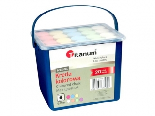 Kreda chodnikowa TITANUM 20szt Kolor