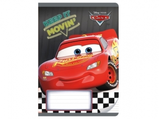 Zeszyt A5 16k. BENIAMIN Cars, kolorowe trzy linie