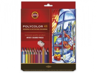 Kredki KOH-I-NOOR Polycolor 48 kolorów
