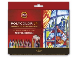 Kredki KOH-I-NOOR Polycolor 24 kolory