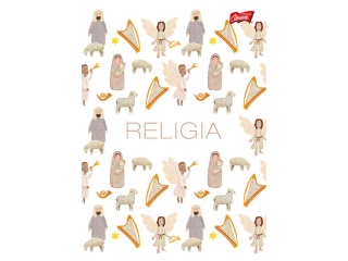Zeszyt do religii A5 16 kartki krata ok�adka laminowana 70 g/m2 [opakowanie=15szt]