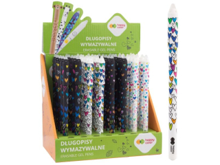 Display - Dugopis wymazywalny My Love, 0.5mm, niebieski, 40 szt., Happy Color