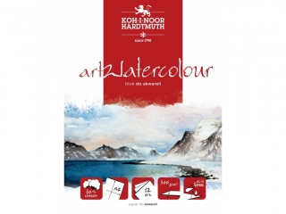 Blok akwarelowy KOH-I-NOOR Watercolour A4 12k. 300g