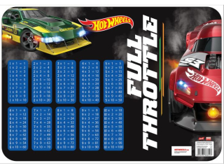 Podk�ad dwustronny laminowany A3 HOT WHEELS [opakowanie=10szt]