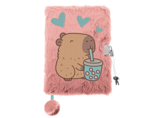 Pami�tnik z k��dk� "w�ochacz" A5 96 kartek MY LITTLE FRIEND, CAPYBARA