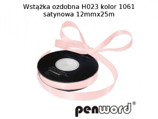 WST��KA OZDOBNA H023 KOL. 1061 SATYNOWA 12mmx25m [opakowanie=5szt]