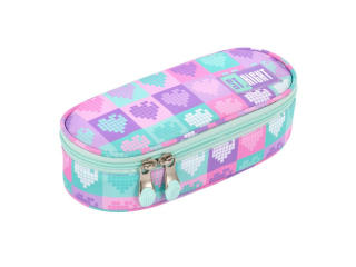 Pi�rnik saszetka usztywniona z wewn�trzn� klapk� PC1 CANDY HEARTS