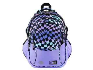 Plecak 4 komorowy 17" BP1 WEAVY CHESSBOARD