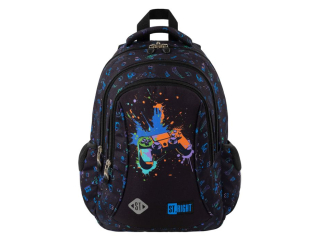 Plecak 3-komorowy 15 BP26 GAME CONTROLLER SPLASH