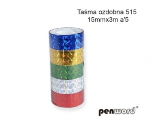 TAMA OZDOBNA 515 15mmx3m a5 [opakowanie=6szt]